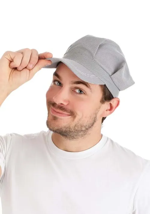 Adult Deluxe Train Engineer Hat