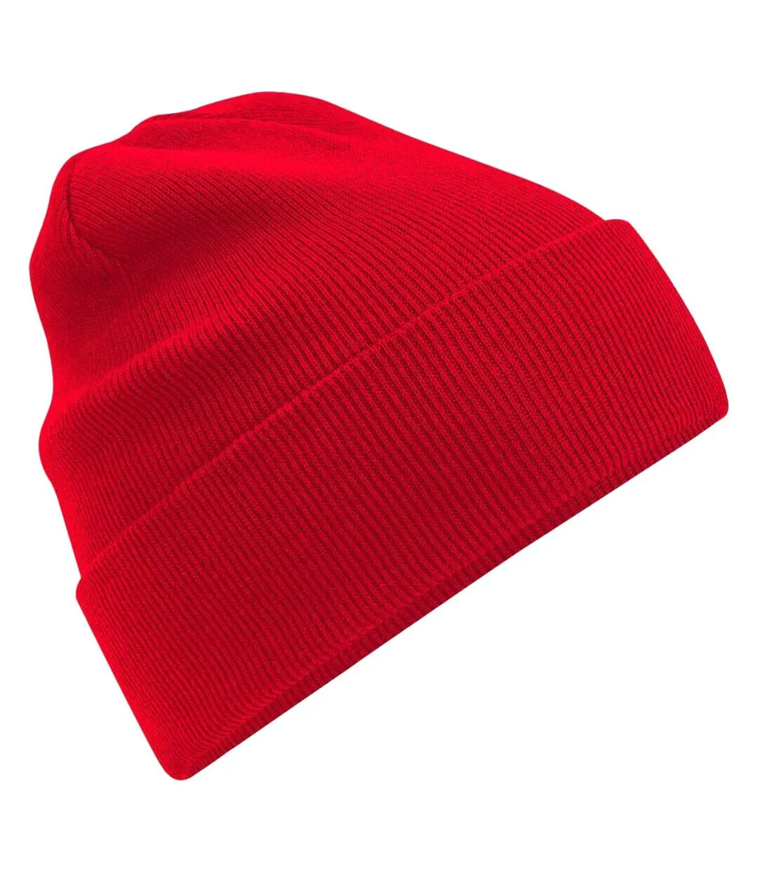 Beechfield Unisex Adult Original Cuffed Organic Cotton Beanie (Bright Royal Blue) - UTRW8278