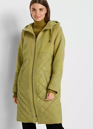 bonprix Material Mix Coat | Grattan