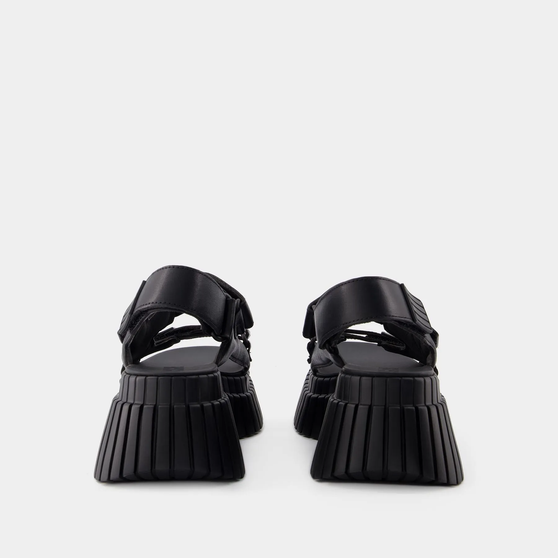 Camper  BCN Sandals - Camper - Leather - Black
