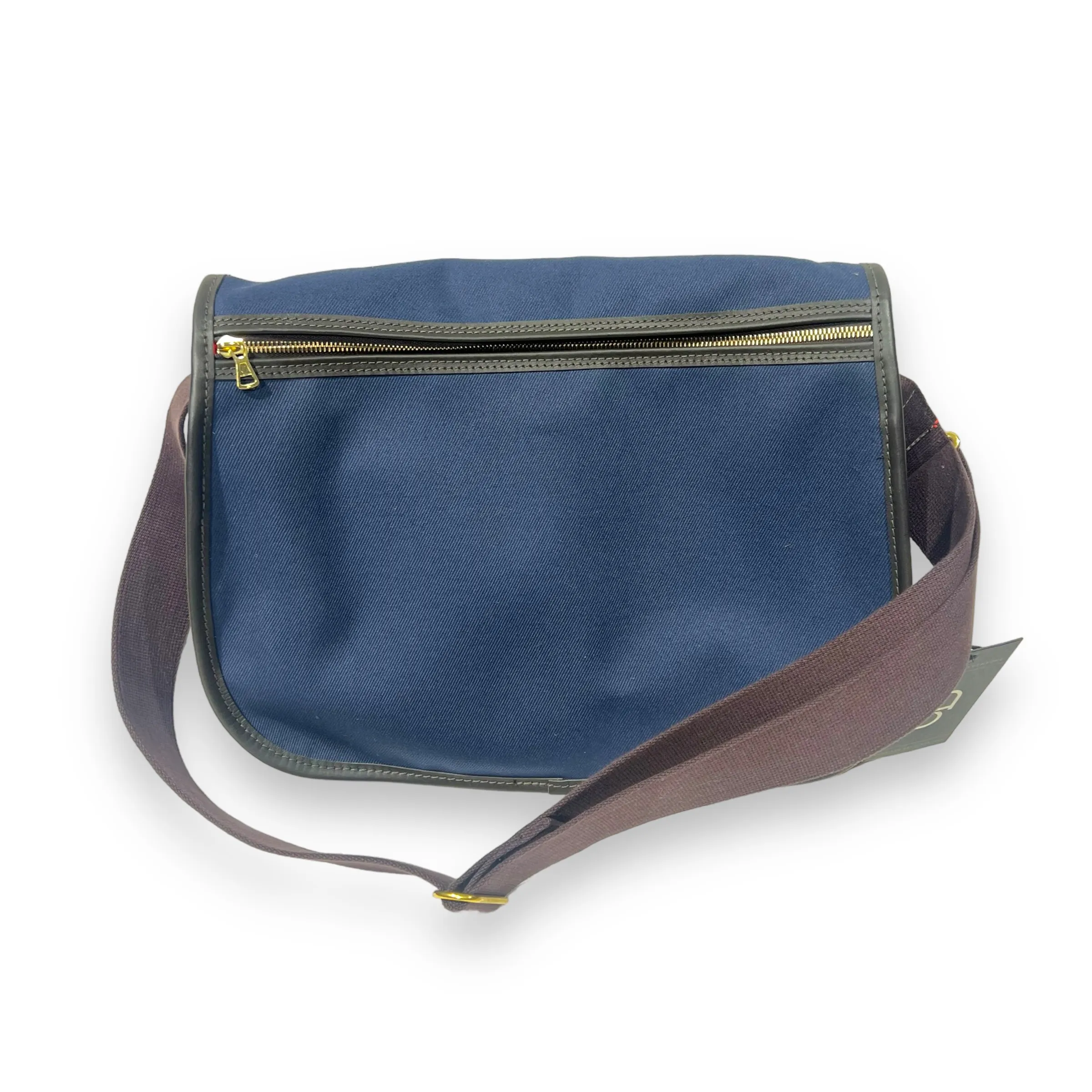 Croots England – BRITISH TWILL CARRYALL SHOULDER BAG LARGE- NAVY – BT16