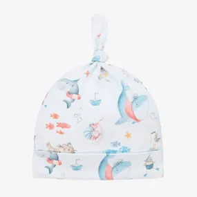 Fish Tales Layette Baby Hat