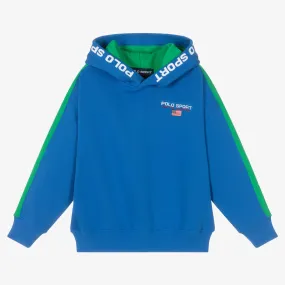 Girls Blue Logo Sweatshirt