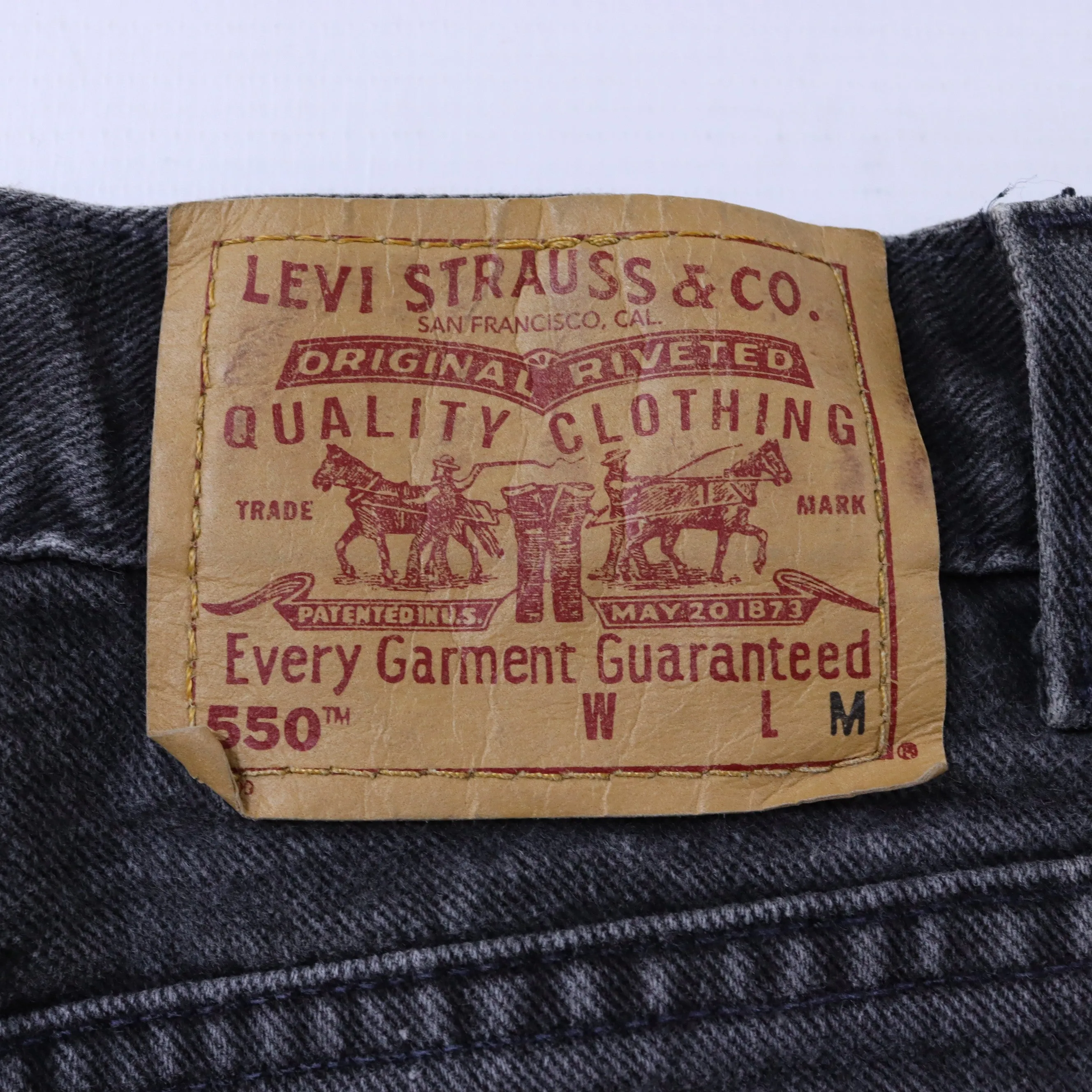Levi's 550 Stone Grey Jeans