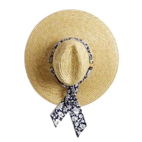 --Liberty Animalier Ribbon Straw Hat-