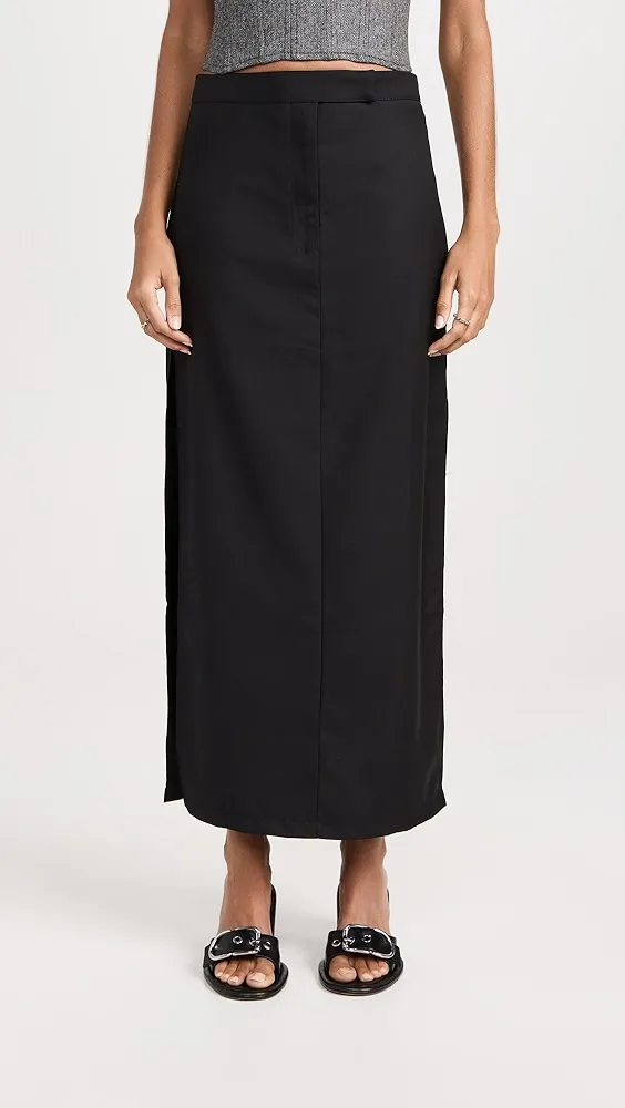Lioness   Minimalist Maxi Skirt 