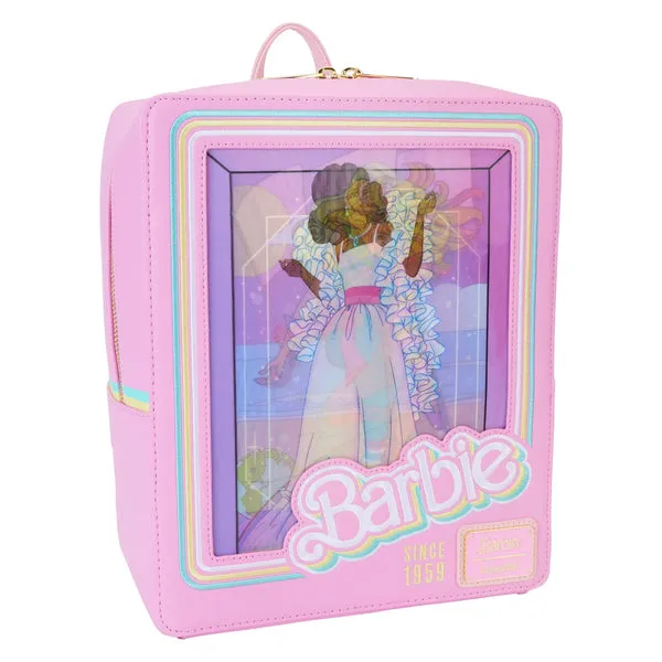 Loungefly x Barbie Doll Box Triple Lenticular Mini Backpack