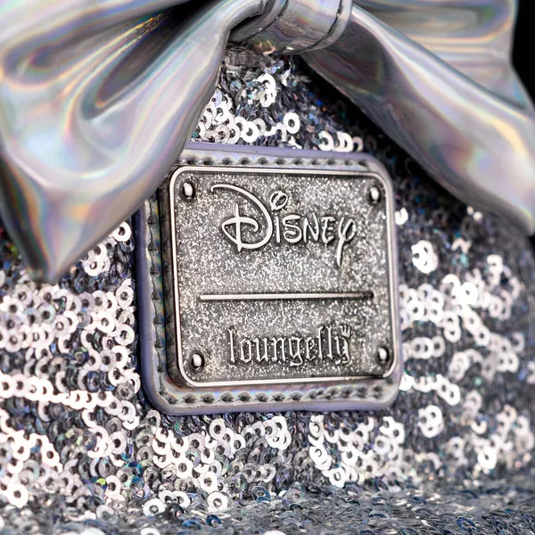 Loungefly x Disney Minnie Mouse Holographic Sequin Mini Backpack