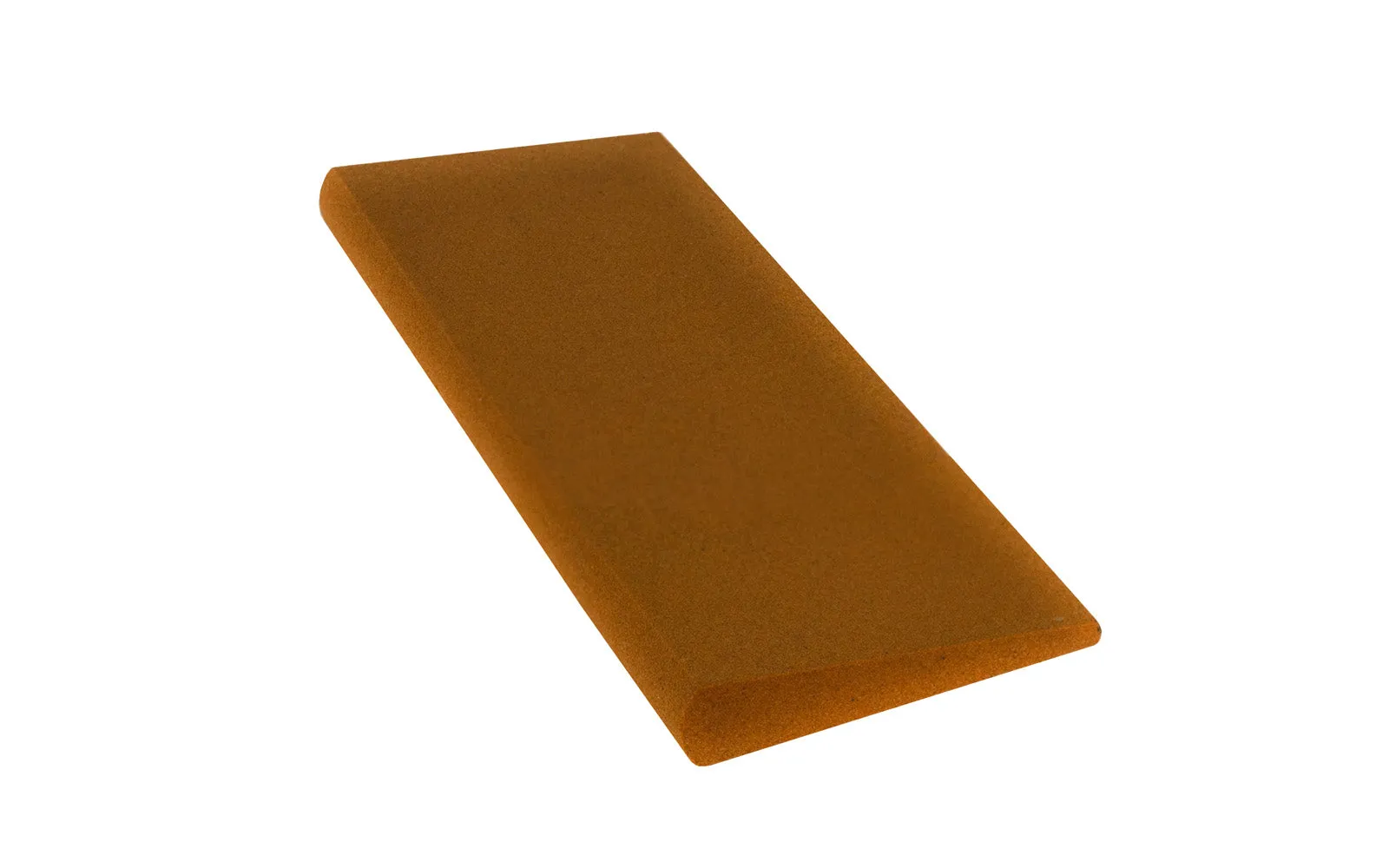 Norton Round Edge Medium Slip Stone 4-1/2" x 1-3/4" x 3/8" x 1/8"