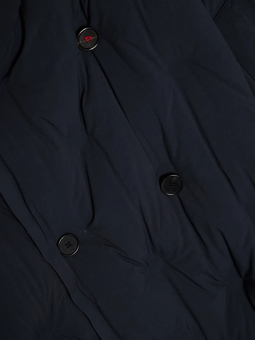 Recycled Nylon Padded Coat, Black