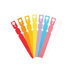 Slip N Lock 1 Inch x 9 Inch Thermal Transfer Labels with Loop Lock