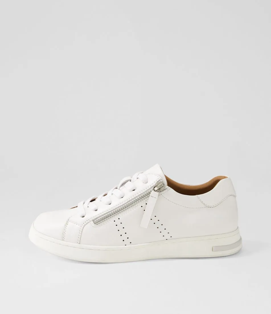 SUPERSOFT Chaz White Leather Sneakers