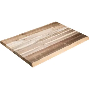 T34232 Acacia Butcher Block Live Edge - Unfinished 1-1/2\ x 24\ x 36\Use one of our acacia tops for your custom workbench or 
