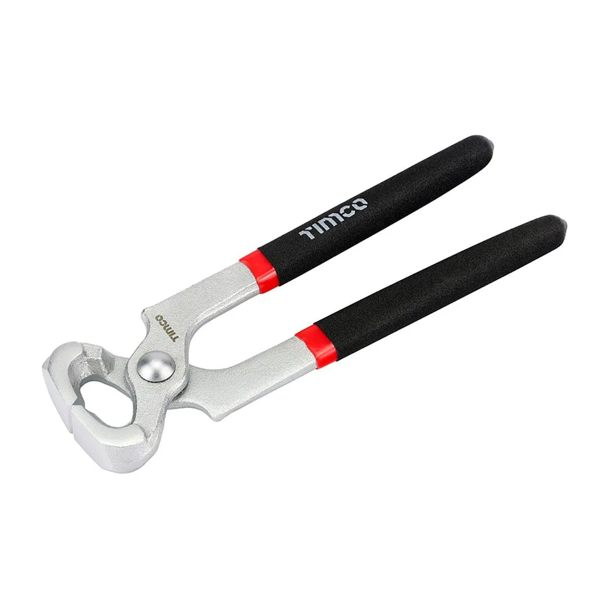 TIMCO Carpenters End Cutting Pliers, Pincer Head with Hardened Jaws and Anti-Slip Grips – 7″ / 175mm