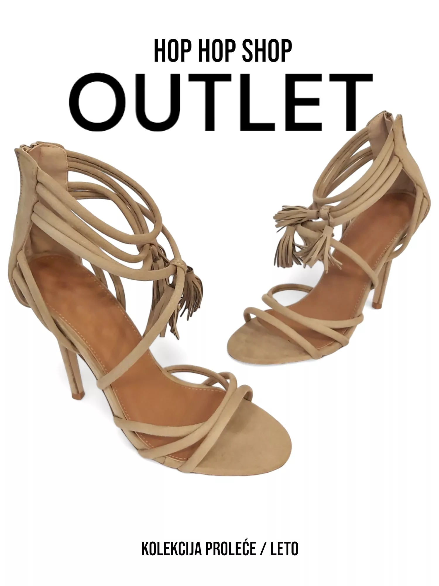 Women sandals LS72701 - BEIGE